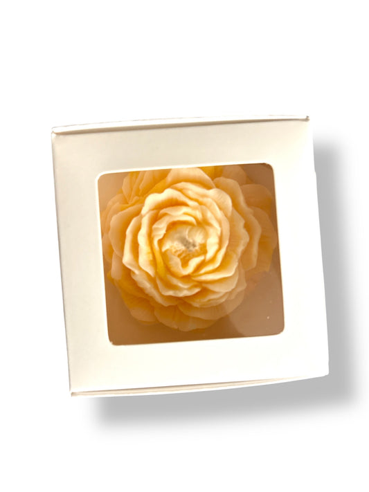 Peony soy wax candle