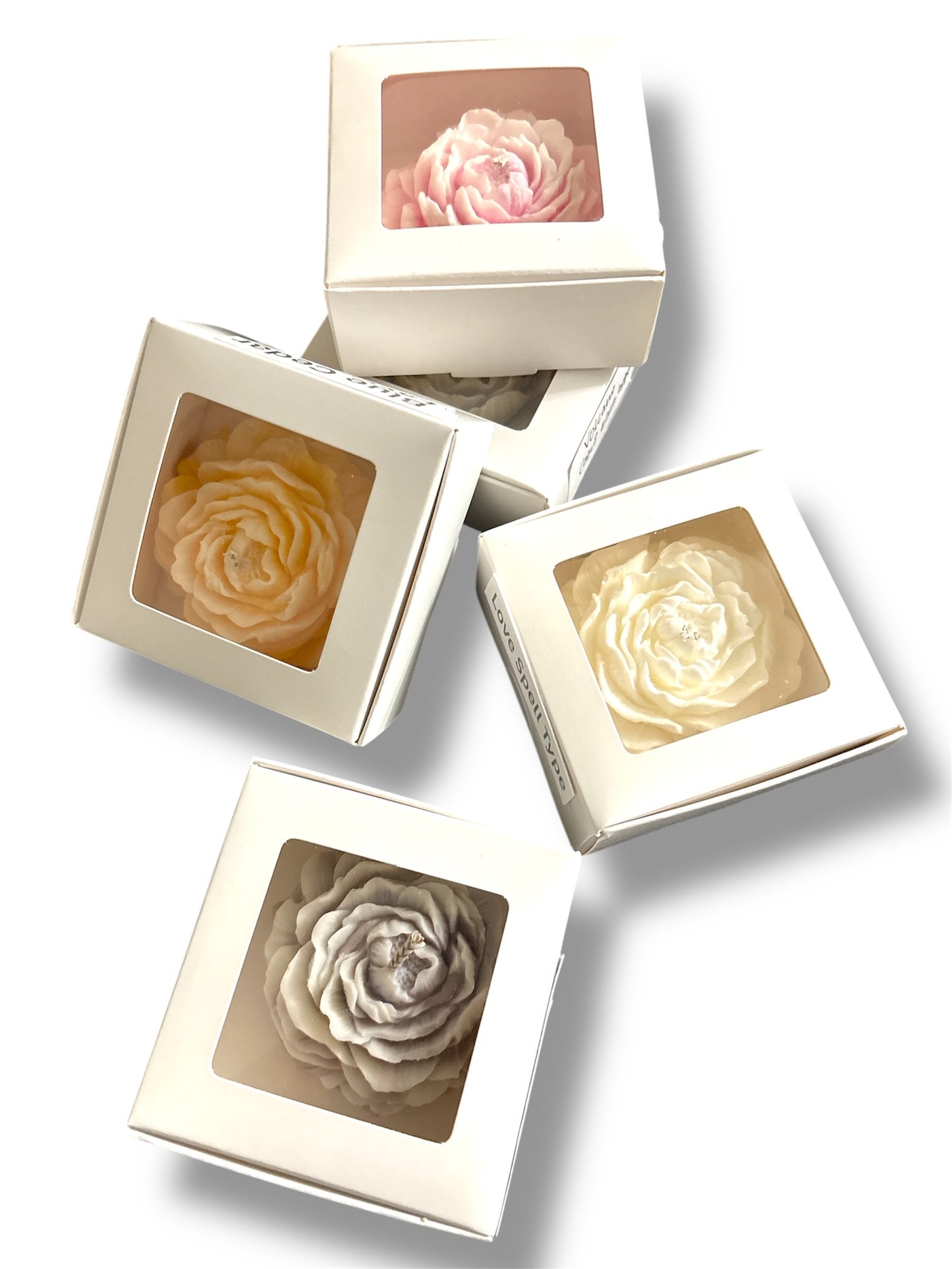 Peony soy wax candle