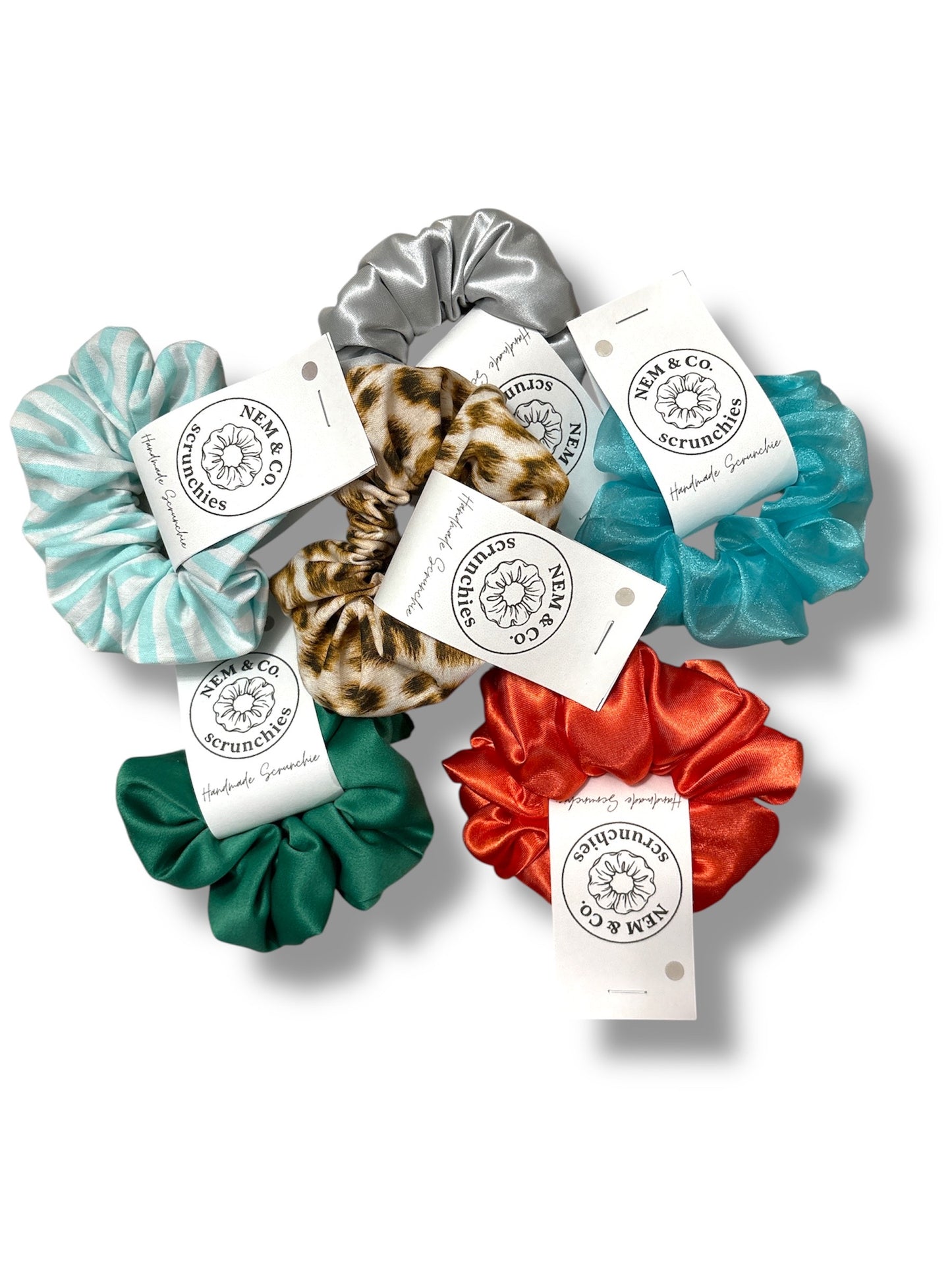 Pillow / cotton / organza Scrunchies